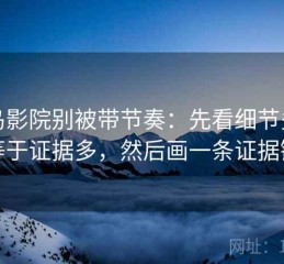蜂鸟影院别被带节奏：先看细节多不等于证据多，然后画一条证据链