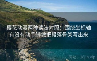 樱花动漫两种读法对照：围绕坐标轴有没有动手脚做把段落骨架写出来